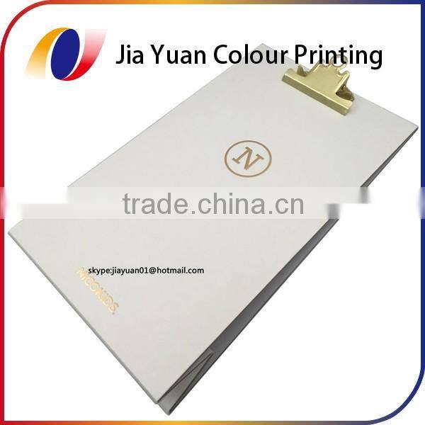 Cheap price Leather type expanding bond paper bind file folder