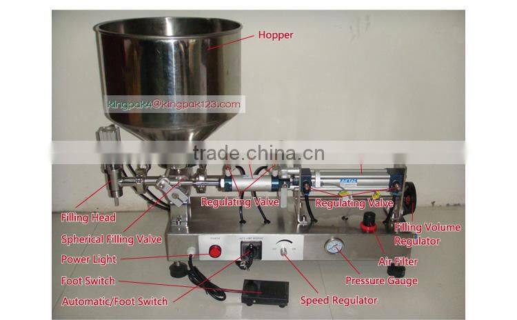 HP-BA Horizontal Automatic Tomato And Hot Sauce Filling Machine