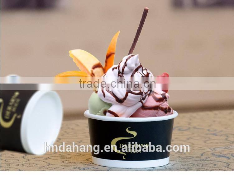 Wholesale Food grade disposable personalized ice cream paper cup