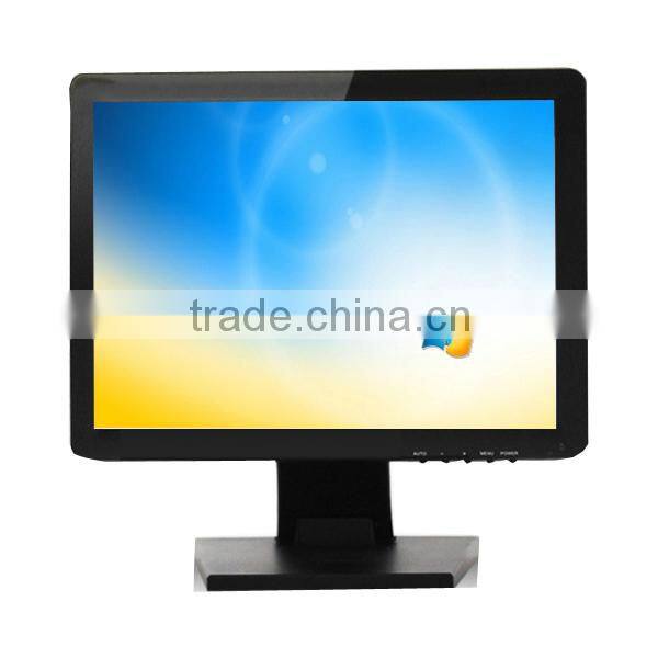 Square screen 19"resistive touchscreen monitor with 1280x1024 resolution