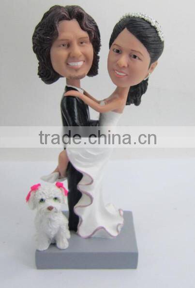 resin wedding figurine custom design