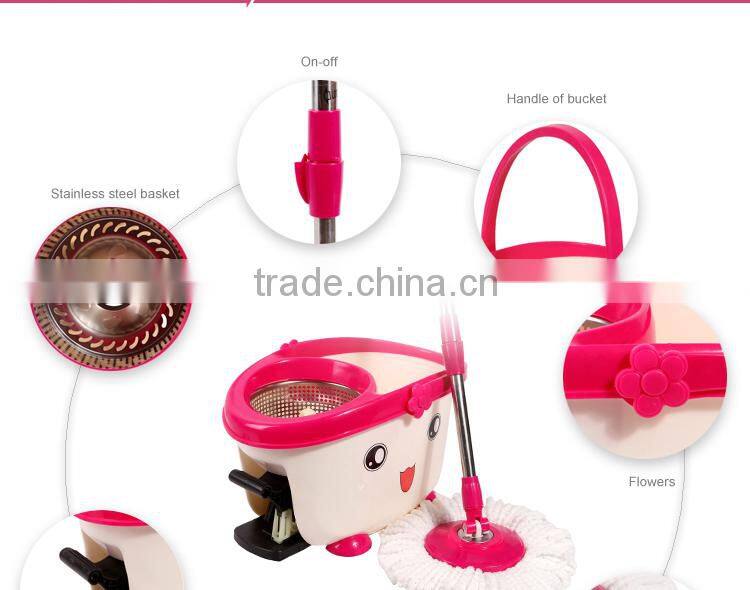 Uesful for all ages small mop buckets 360