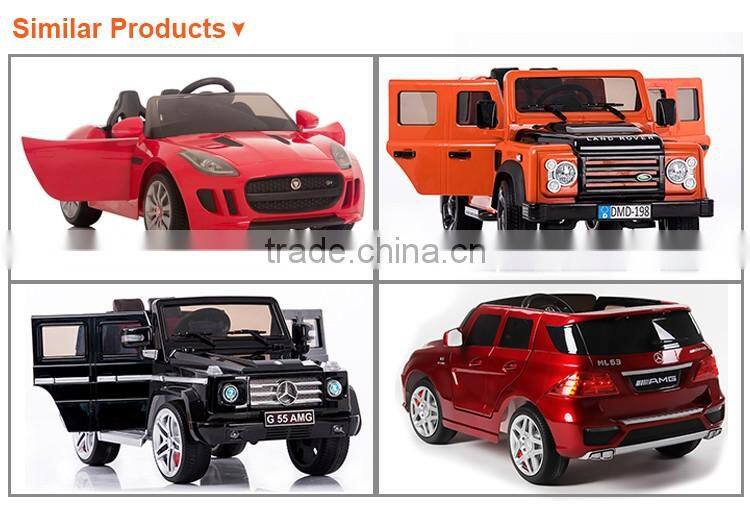 2016 Hot sell electric ride on children car with license