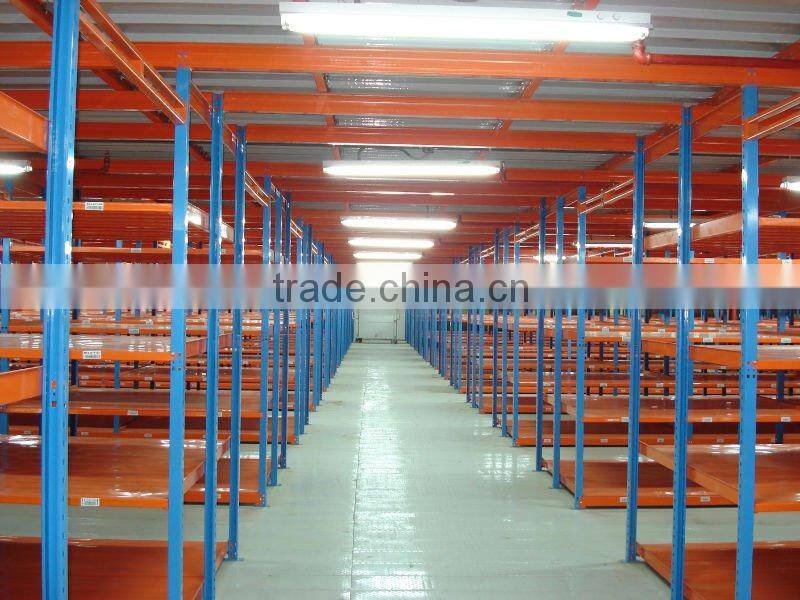 Warehouse multi-tier racking system
