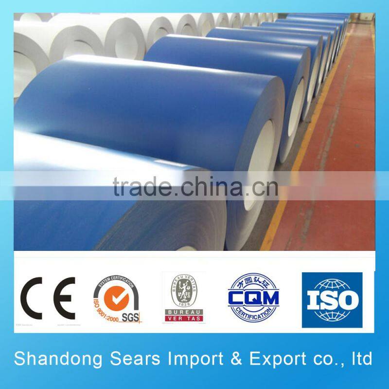 factory trim pe 3005 3003 color coated aluminum coil for roller shutter
