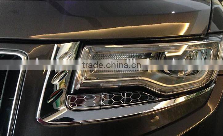 2014 Grand Cherokee head lamp cover with high quality