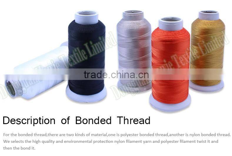 All purpose Polyester Filament inner bonding yarn for bonded thread