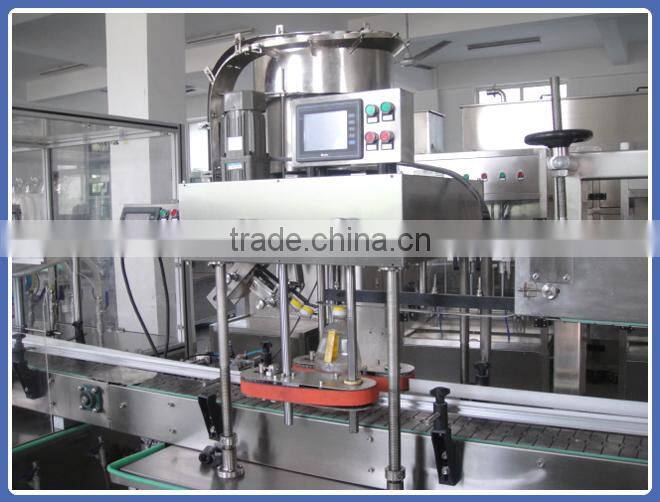 Various Bottles Plastic Caps Press Capping Machine