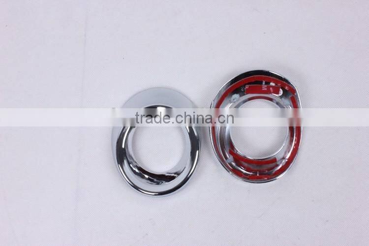 Front Fog Light Lamp Cover 2 Pcs ABS Chrome For Mazda Axela 2014-2015 Mazda 3 Accessories