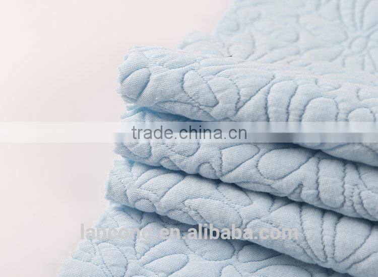 China supplier Women's Clothing Spandex Clothing jacquard velour fabric