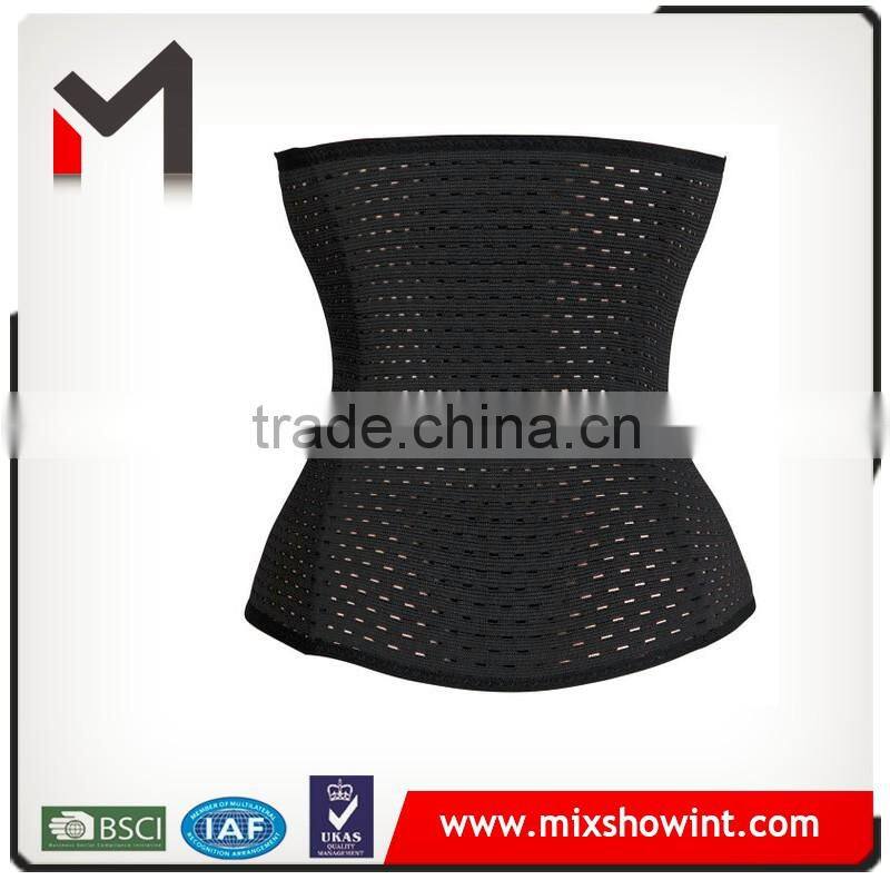 Slimming waist trainer latex waist cincher