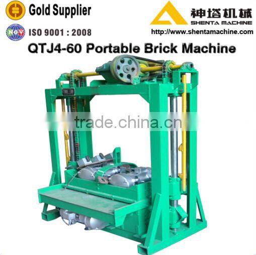 SHENTA QTJ4-60 high efficient portable block making machine