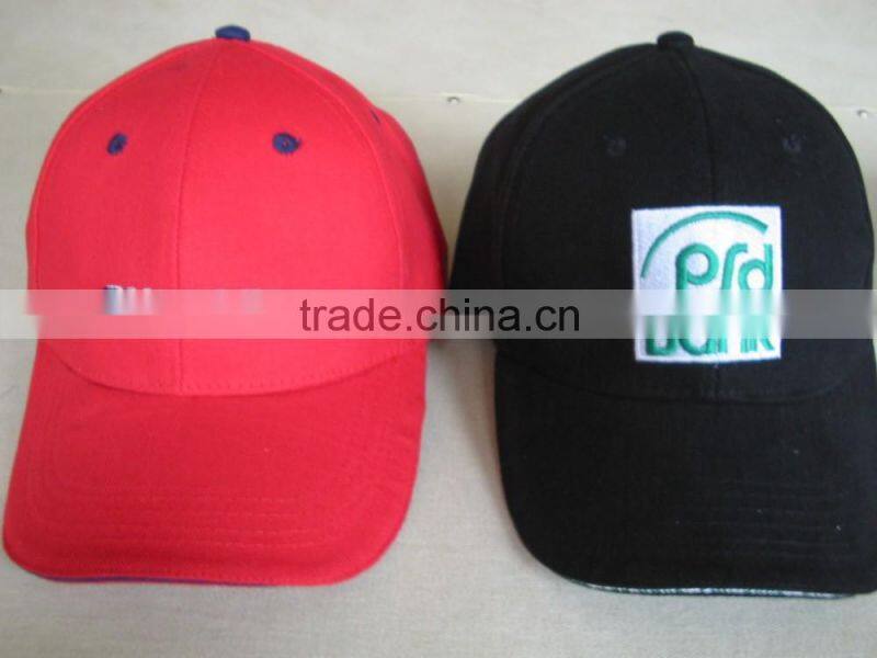 cheap price cotton promotional caps hat brushed caps