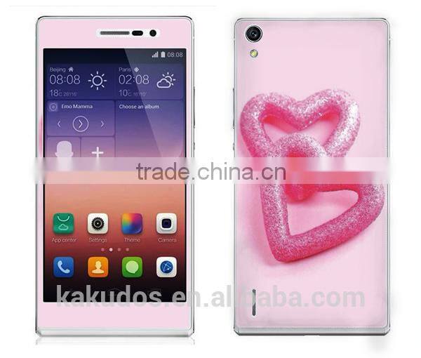 Factory Wholesale Waterproof Skin Sticker for Huawei Ascend P7