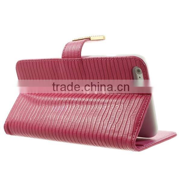 Wallet PU Leather Cases For iPhone 6 Plus PU case With Handfree Design