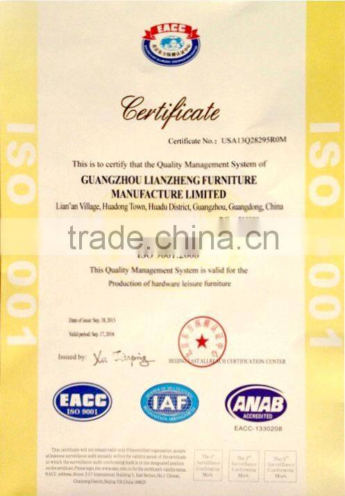 2016 new design outdoor Rattan chair wiht aluminium frame dining chair for sale