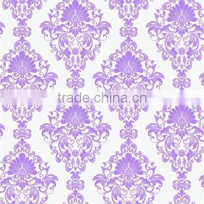 Cheap price light embossed vinyl wallpaper for room and project decoration