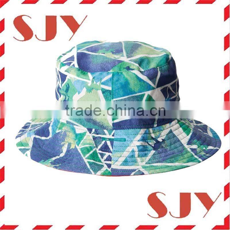 Custom galaxy printed cheap kids bucket hat/cap