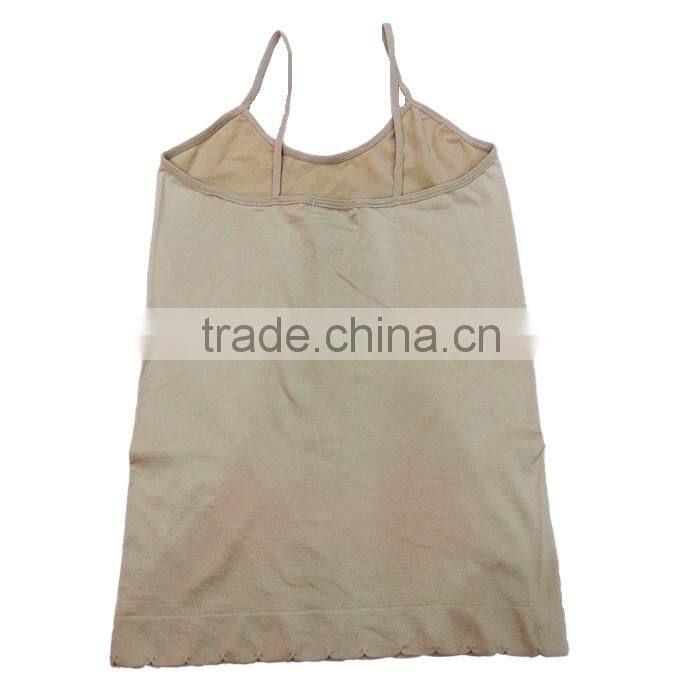 Hot girl sexy lingerie wholesale camisole ladies tank top OEM service womens clothing