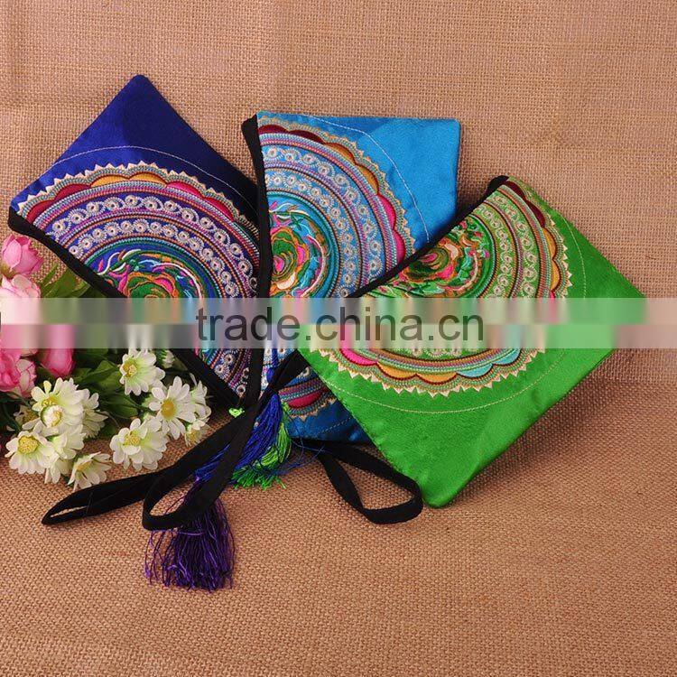 2014 wholesale fashion thai Hmong style ethnic embroidery ladies clutch bags