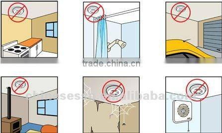 12V Wired Smoke Detector