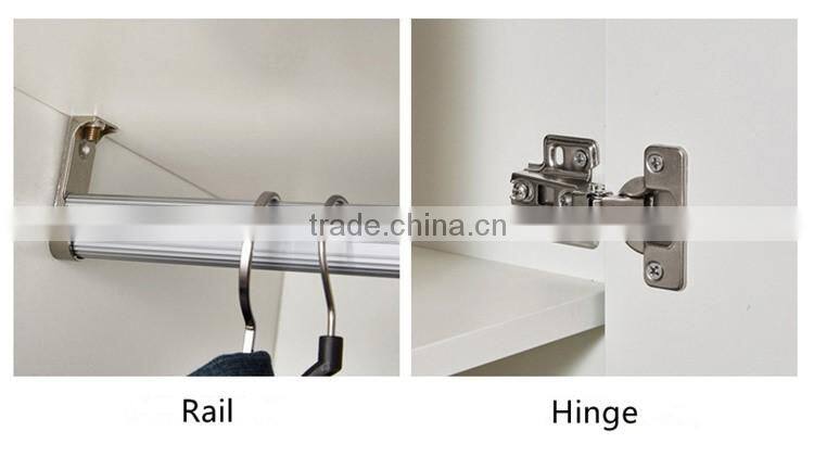 Good quality black and white bedroom wardrobe designs