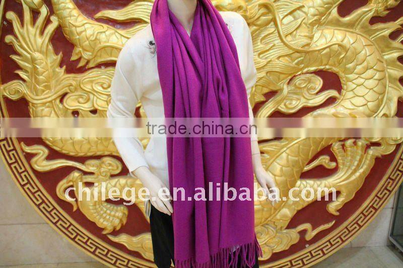 plain pure cashmere scarf/cashmere wholesale