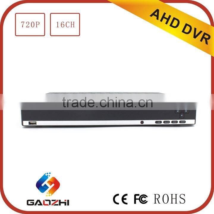 720P 16 channel 264 p2p AHD DVR