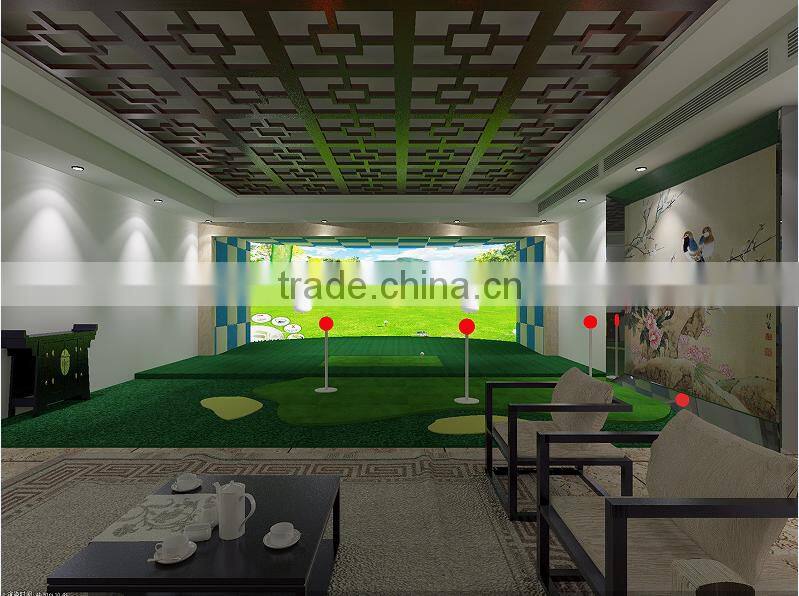 Chinese indoor simulated golf