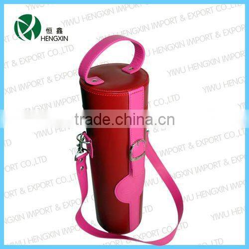 pu leather wine case pu wine box leather wine box