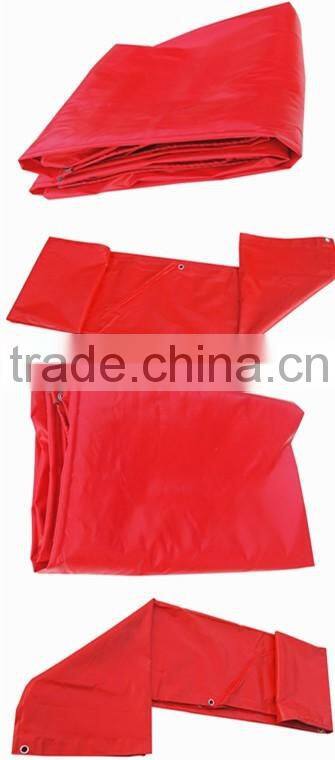 Red Vinyl Coated 14 oz Heavy duty Red Vinyl Tarps,Super Quality 14oz Vinyl Tarps