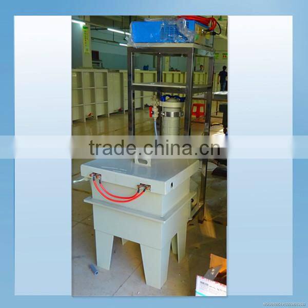 Feiyide Manual Zinc Nail Screw Mini Barrel Electroplating Line