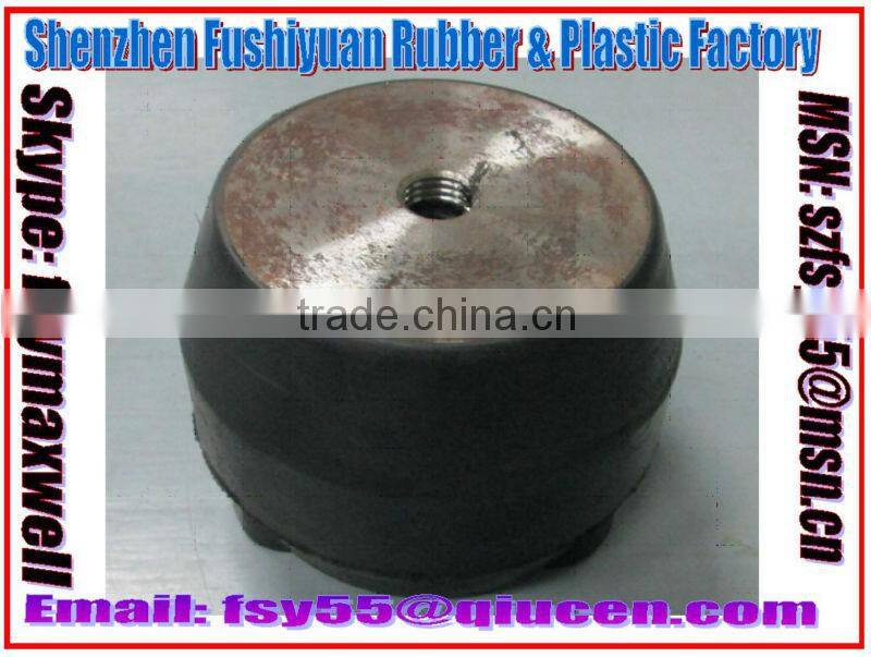 Rubber Bonded Metal Part / Rubber Boned Part / Custom Rubber Metal