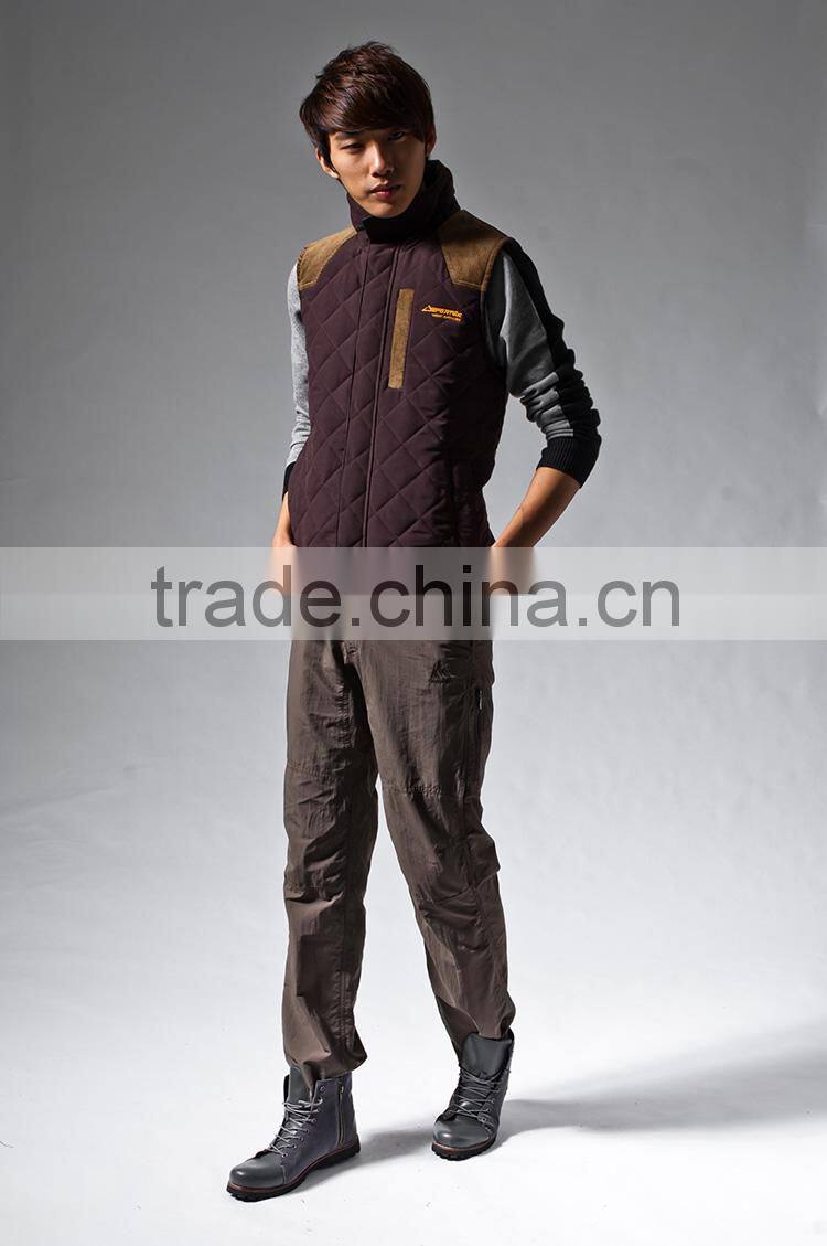 Latest designer waistcoats name brand waistcoats men winter warm vest