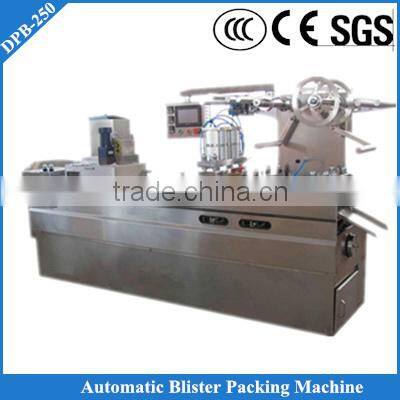 How to Pack Capsules and Pills|Flat Plate Automatic Blister Packing Machine DPP-140