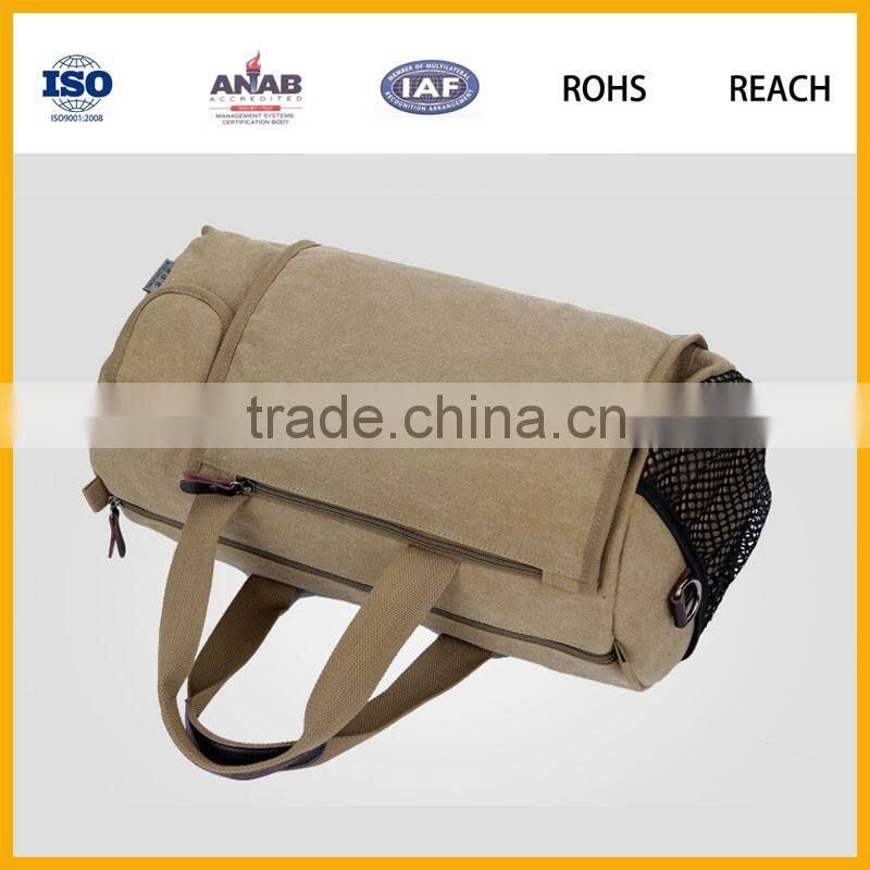 Promotional Canvas Bag Travelling Bag Luggage Bag Oversized Sport Bag Duffle Bag