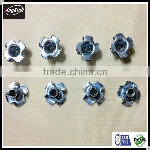 Good quality M10 T-nuts with hole For Climbing Holds