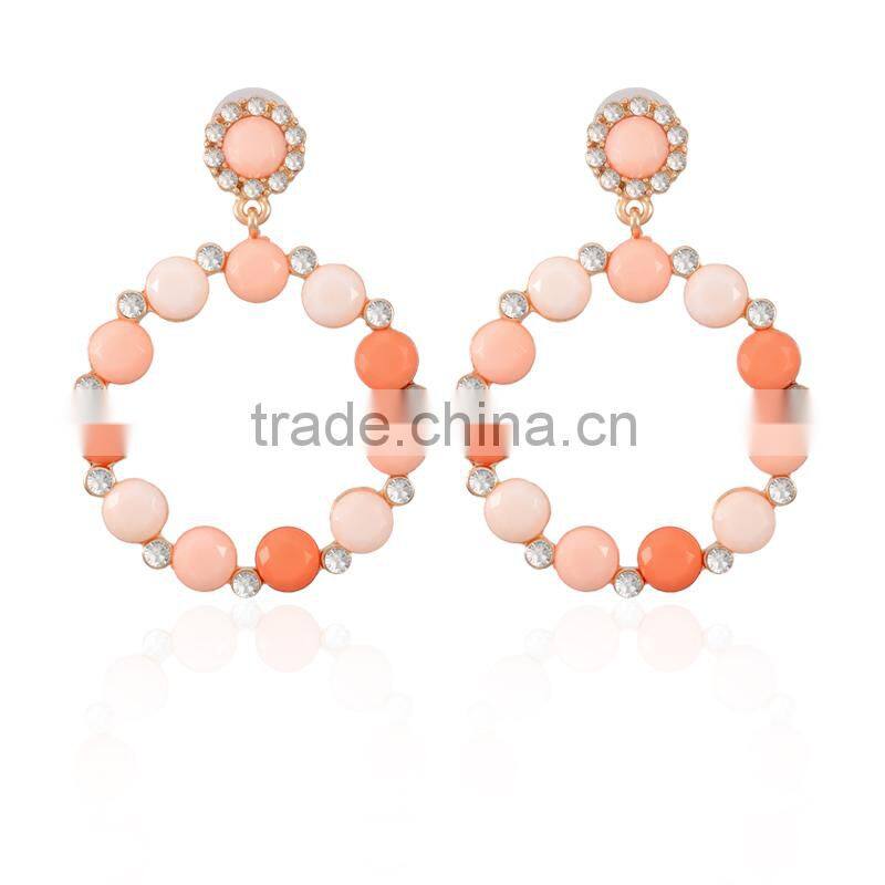 Pretty Steps gemstone korean images earrings jewelry