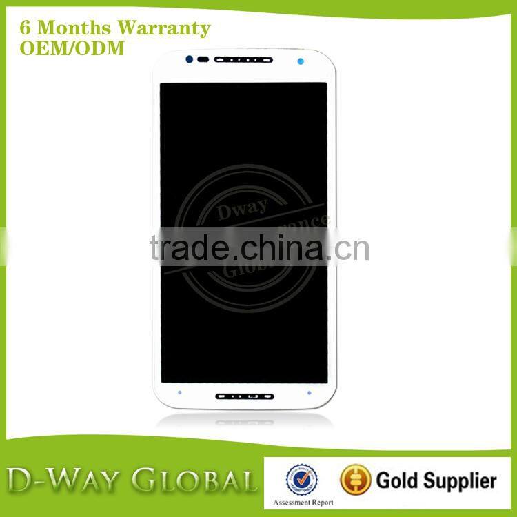 Original New Touch Screen Display Replacement For MOTO X2 LCD Digitizer Screen With Frame