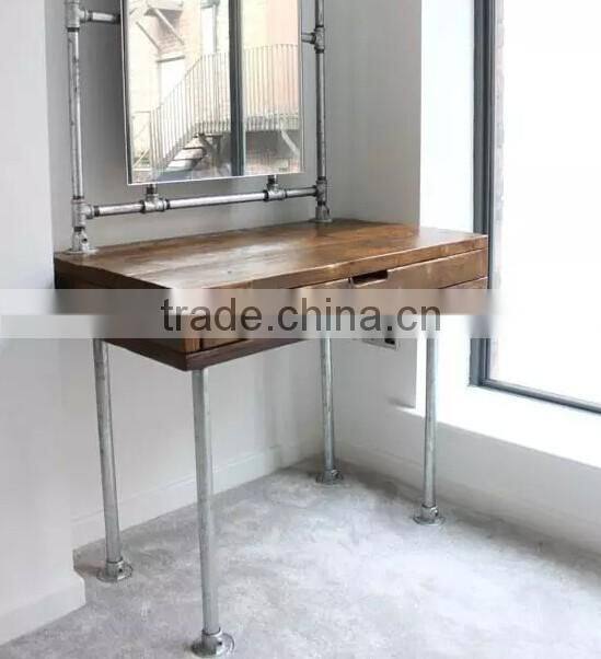 factory wholesale galvanized and black color malleable iron nipple pipe fitting