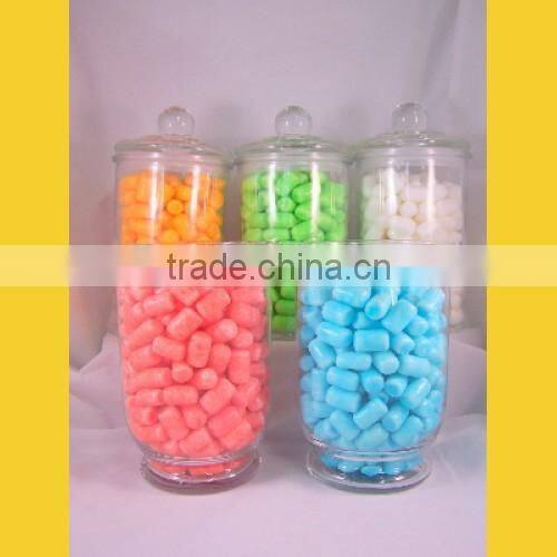 novelty marshmallow with blue color center filled