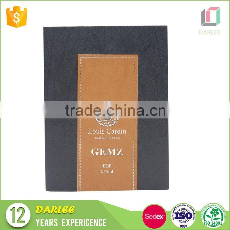 China suppliers custom logo printed luxury perfume box for perfume bottle