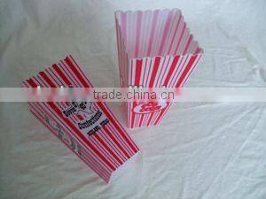 square plastic popcorn container