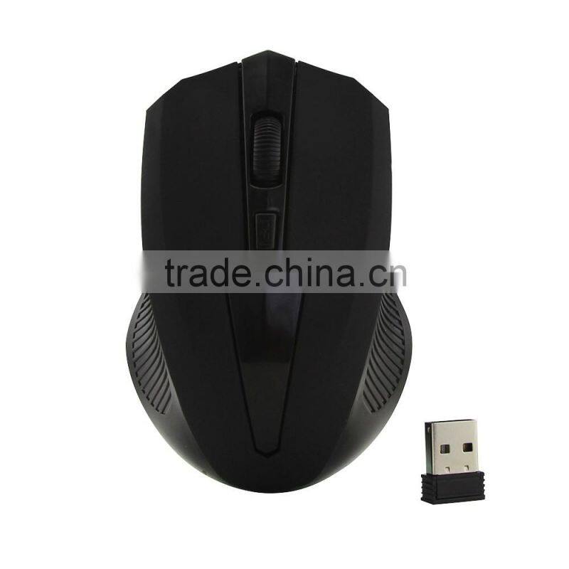 For PC/Laptop/Desktop USB 3D Optical Scroll Wheel Mouse Mice Black