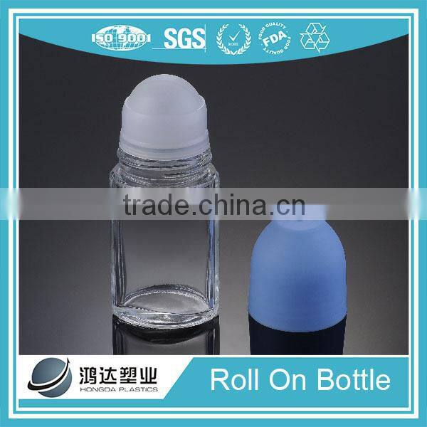 50ml roll on glass jar for cosmetics packaging