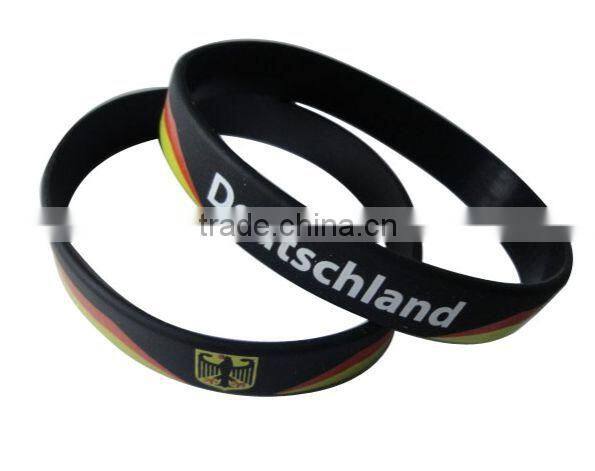 2016 new products arts and crafts rubber gift silicone bracelet for promotional gift