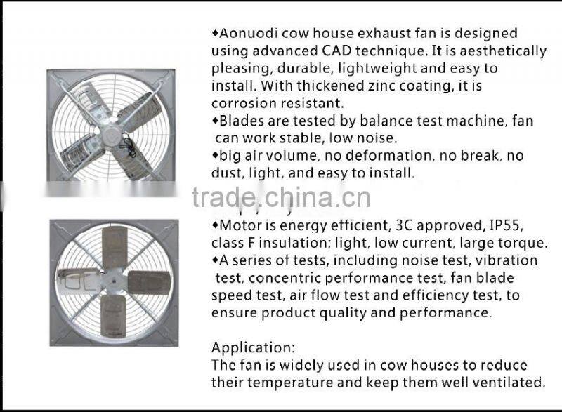 Poultry house exhaust fan