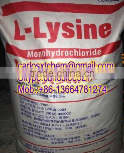 High Quality Feed Grade L-lysine 98.5%(CAS NO.657-27-2)