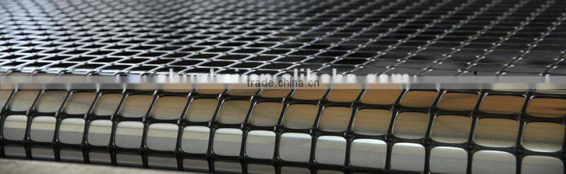 Road construction material plastic Biaxial geogrid