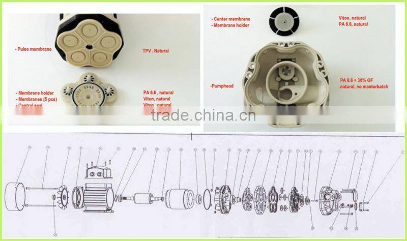 Singflo 220V 50LPM adblue urea pump with EU plug